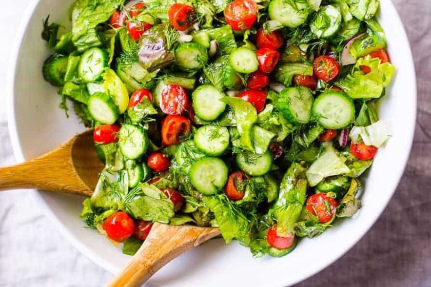 salad rau củ